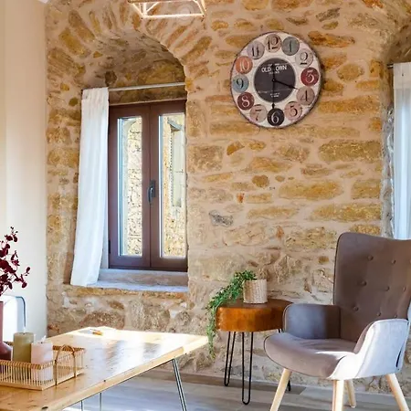 Mantineia Stone Villa-An Ethereal Getaway Megali Mantineia Exterior photo
