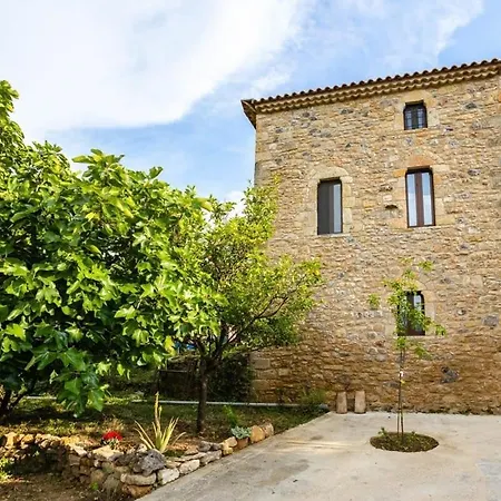 Mantineia Stone Villa-An Ethereal Getaway Megali Mantineia Exterior photo